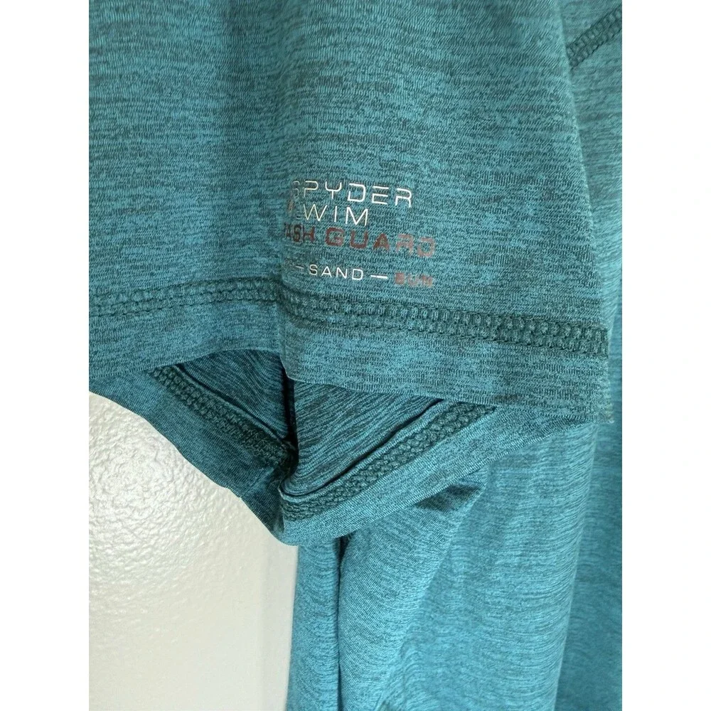 Spyder Swim Rash Guard Tee Men’s Sz XXL Surf Sand Sun UPF+30
